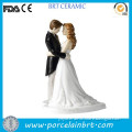 Polyresin holding with love royal Wedding Cake Topper Figurines